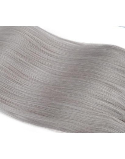 Clip In Hair Gray Silver...