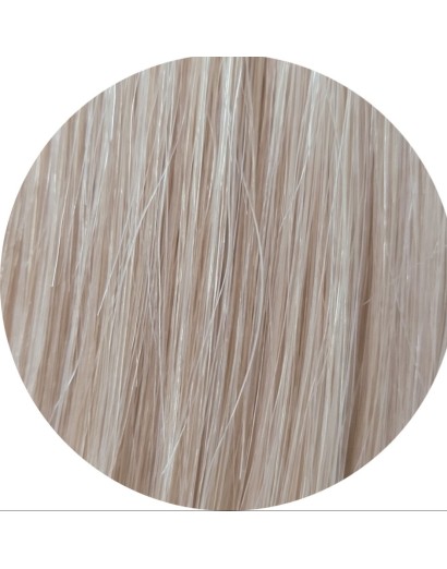 Hair Weft Platinum Ash SILVER