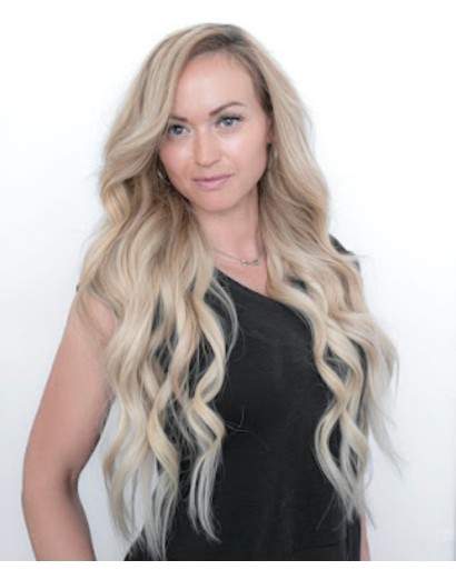 Clip In Hair Platinum Blonde16